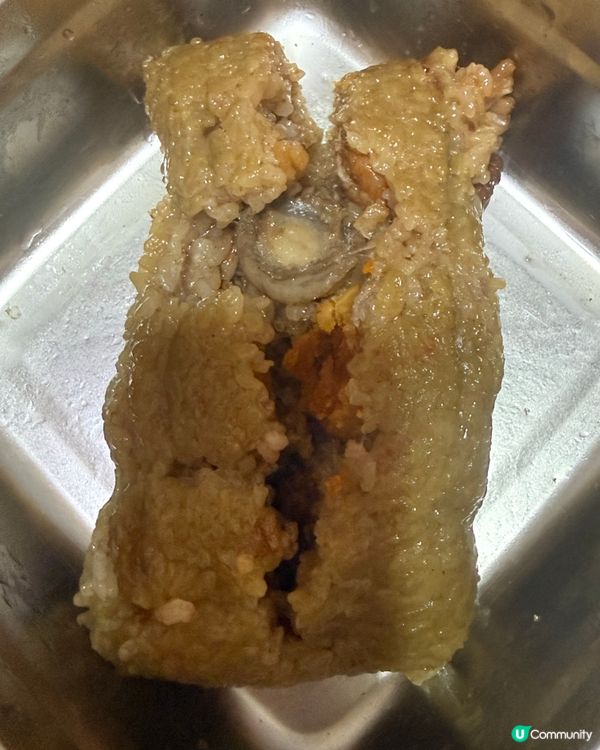 多謝朋友自己做鮑魚蛋黃糭