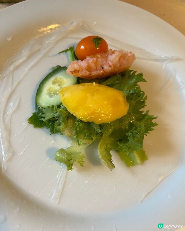 DIY 香芒蝦肉紙米卷