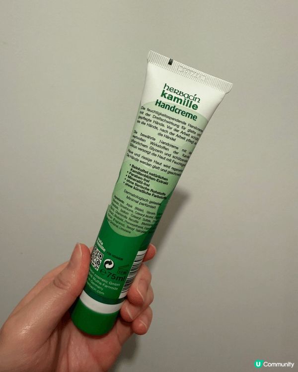 KAMILLE HANDCREME $28 德國出名的牌子，...