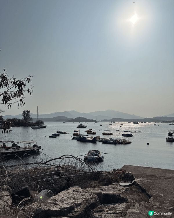 天氣好可以去下大尾篤堤壩行下影下相，打下卡，真係幾relax...