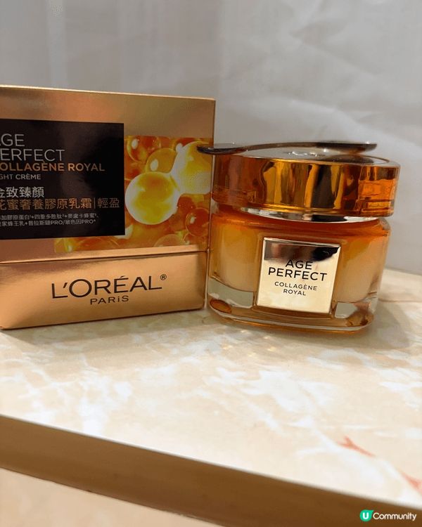 L’Oréal 小蜜罐輕盈乳霜, 淡淡花香，質地清爽且不黏膩...