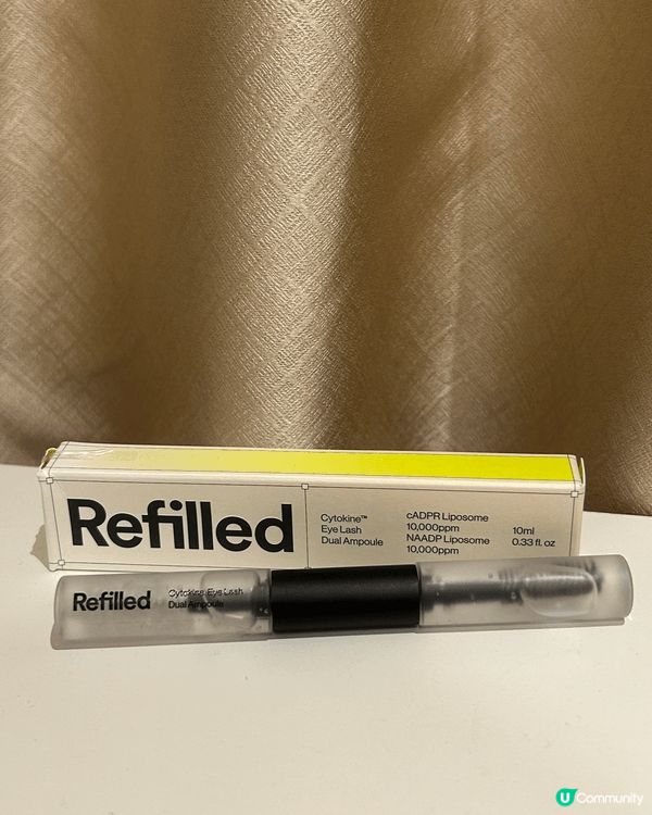 我成日都植睫毛，有時睫毛都甩得好快，最近用咗呢支Refill...