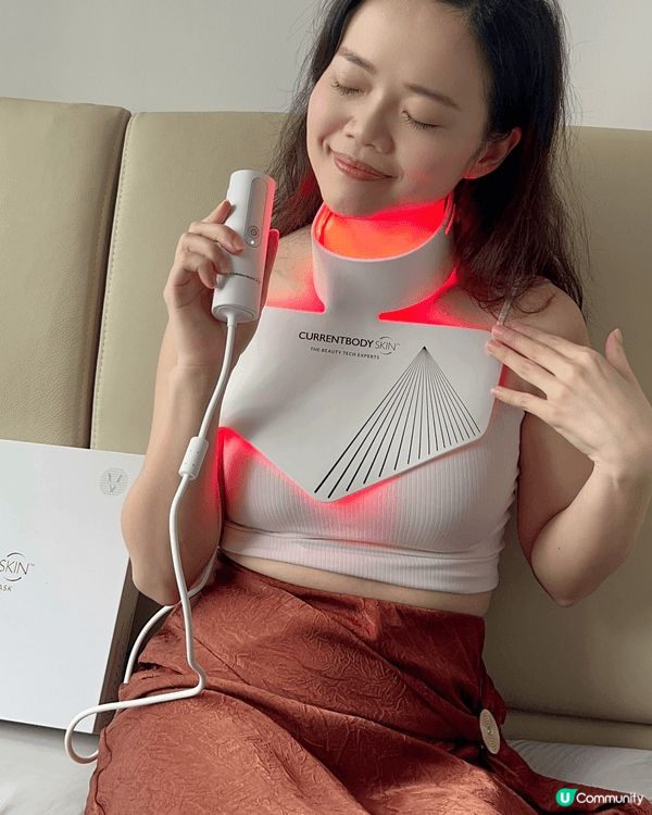 實測！我常低頭看電話，頸紋越來越嚴重， 我買了Current...