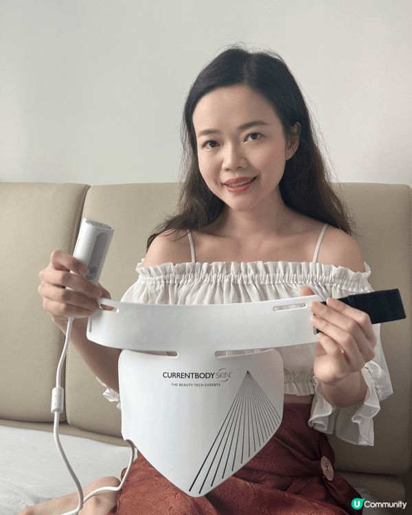 實測！我常低頭看電話，頸紋越來越嚴重， 我買了Current...