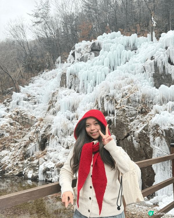 去韓國濟州島旅行打卡影靚相。每年冬季降雪後，海拔較高的山區氣...