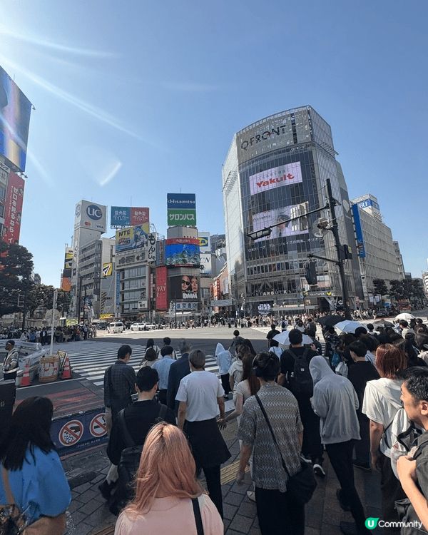 最近去咗日本東京既澀谷，不愧為最繁忙嘅十字路口，好多人，嗰度...