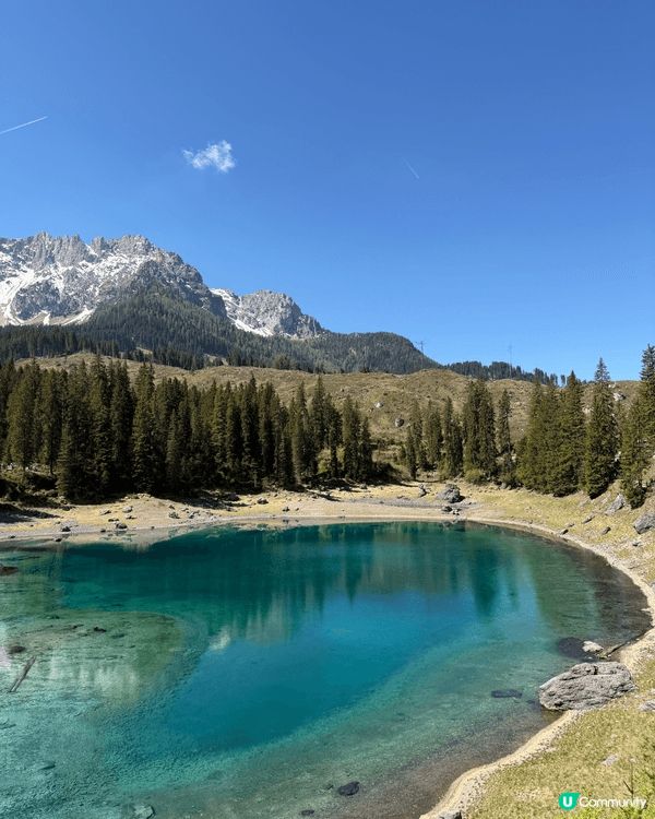 呢度係意大利Dolomites區入面四大湖泊之一既Lago ...