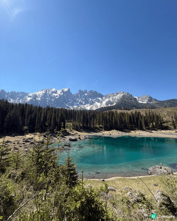 呢度係意大利Dolomites區入面四大湖泊之一既Lago ...