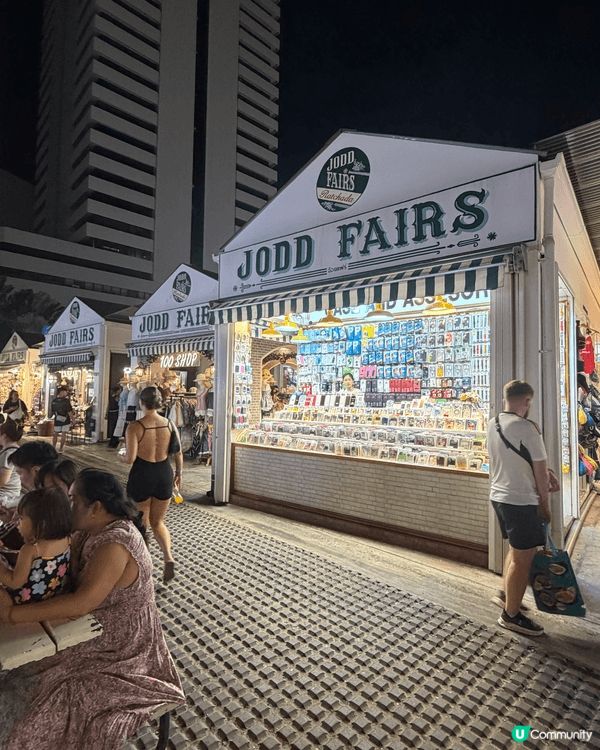 曼谷Jodd Fairs 夜市必行，有不同店舖又有食肆，雖然...