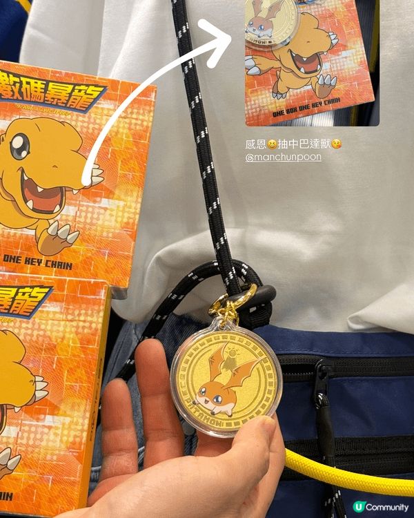 🏅數碼暴龍金幣襟章