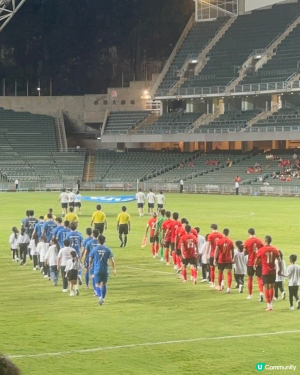 ⚽️ 港隊打氣！大球場氣氛頂瓜瓜！🇲🇳