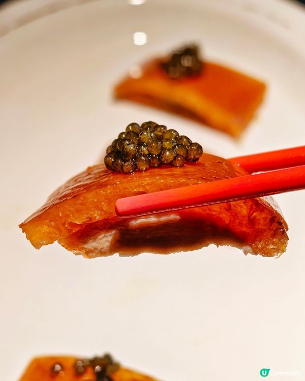 烤鴨🦤同⚫魚子醬嘅💥碰撞