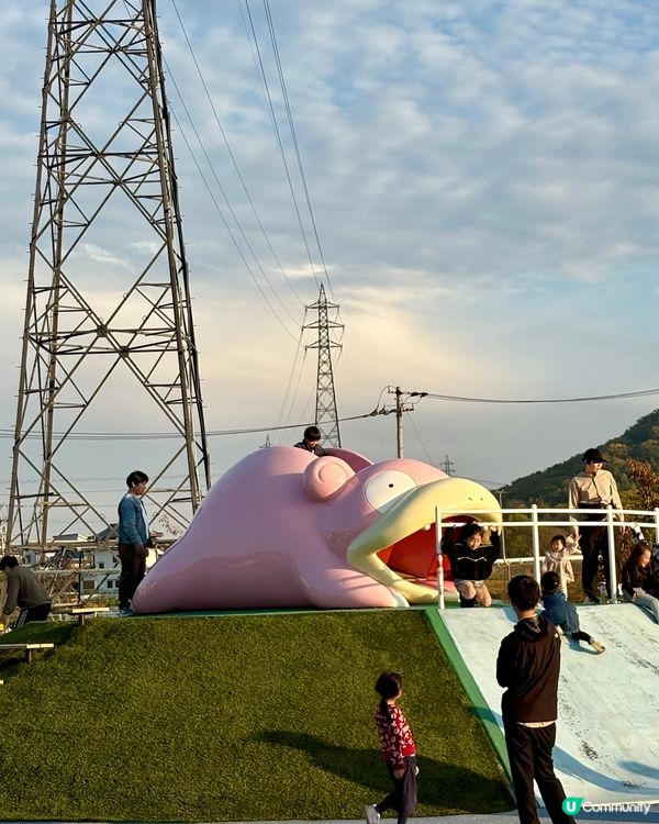 日本四國高松，超萌超可愛的「呆呆獸公園」