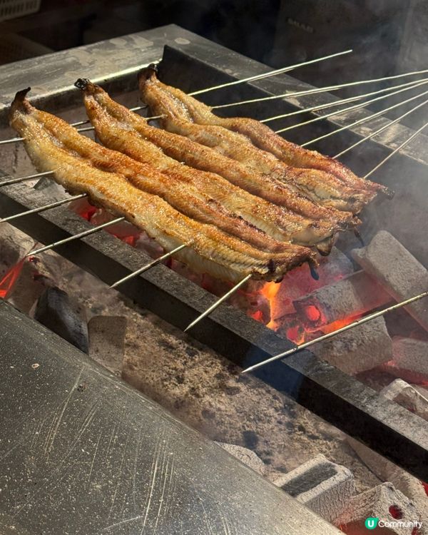 炭香鰻魚皮脆肉嫩🤤