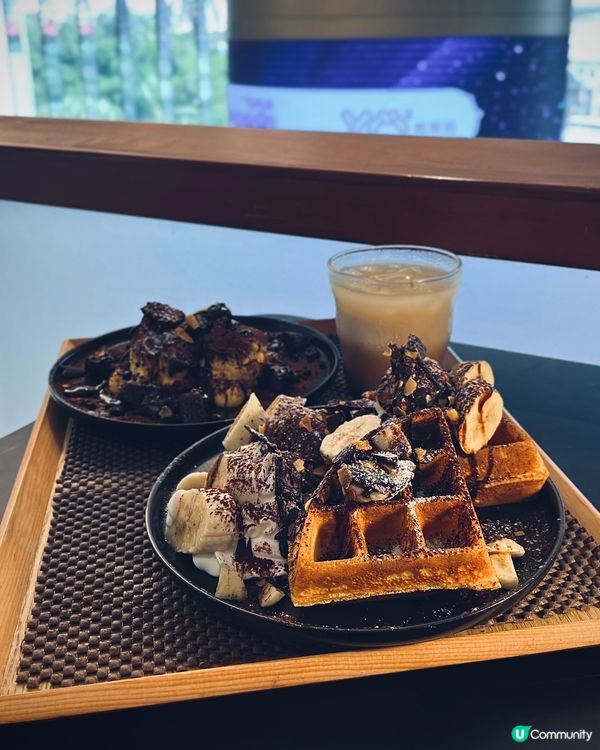 觀塘裕民坊型格cafe，免加一大大碟！😋