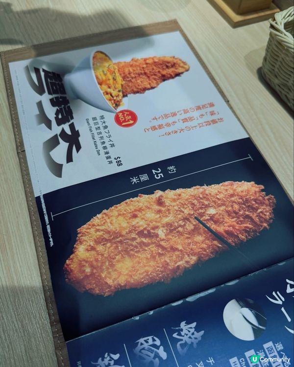 依間啲炸物好巨型😂