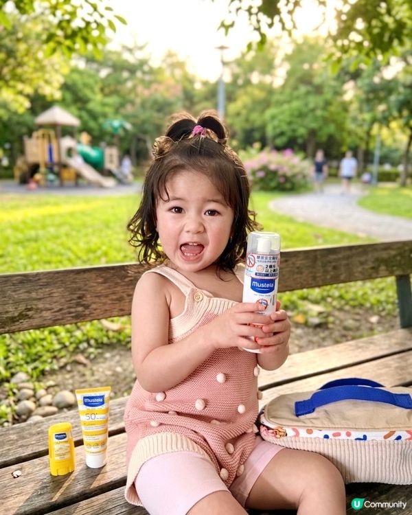 🏖️夏日出遊必備 Mustela! 保護BB肌膚全靠呢三寶