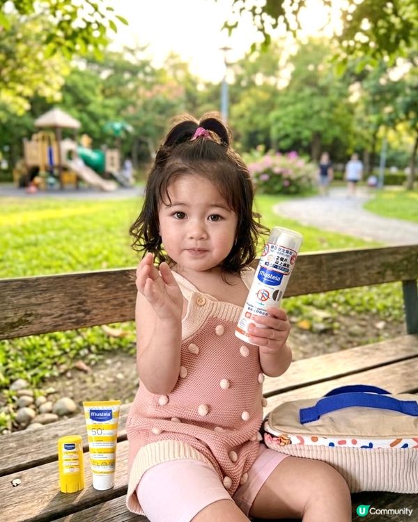 🏖️夏日出遊必備 Mustela! 保護BB肌膚全靠呢三寶