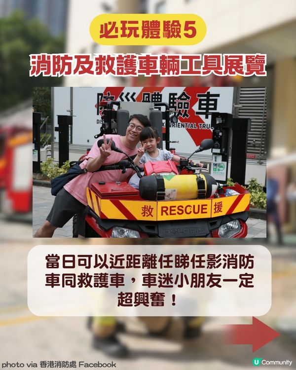 尖沙咀消防局開放日2026 🚒 試穿黃金戰衣👨‍🚒8大免費防災體驗活動推介🌟