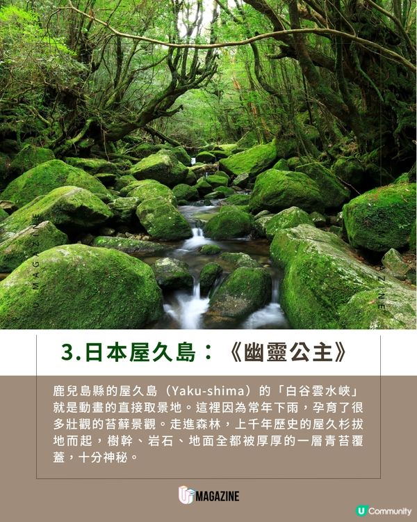 朝聖現實版吉卜力絕美場景                                                    