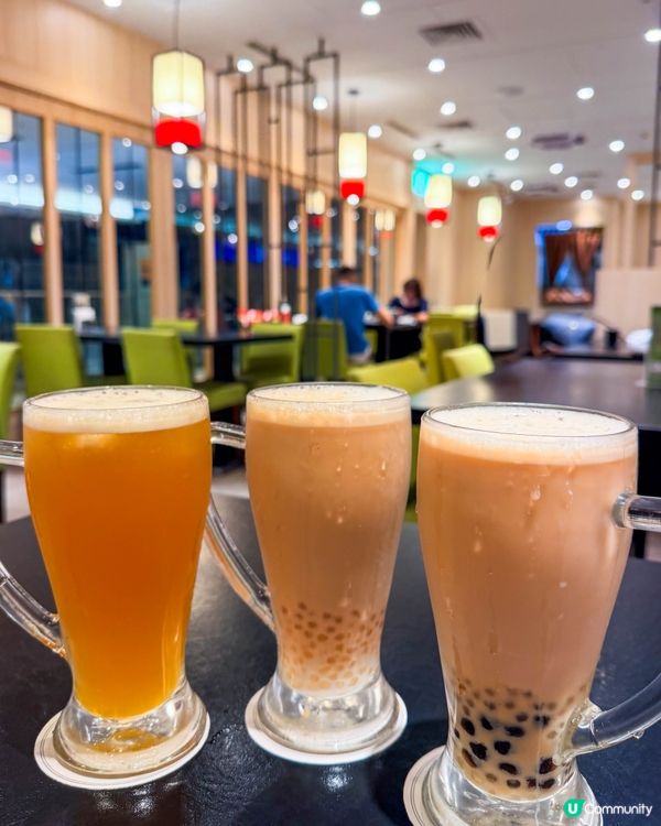 台北美食｜搭台鐵前喝珍珠奶茶、吃茶麵與台式料理