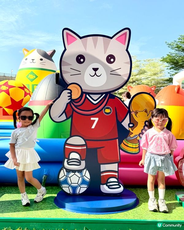 😍免費放電活動！世界盃萌喵足球祭超好玩 ⚽️