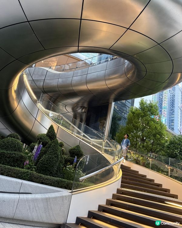 香港必去打卡地-最美的樓梯