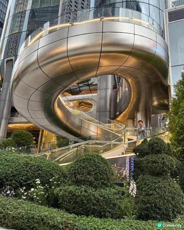 香港必去打卡地-最美的樓梯