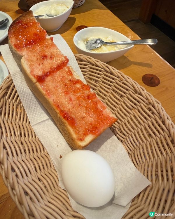 遊日必食：🍞Komeda經典早餐配厚多士🥚