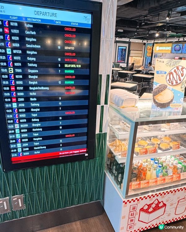 澳門機場新店報到！🤤✈️✈️