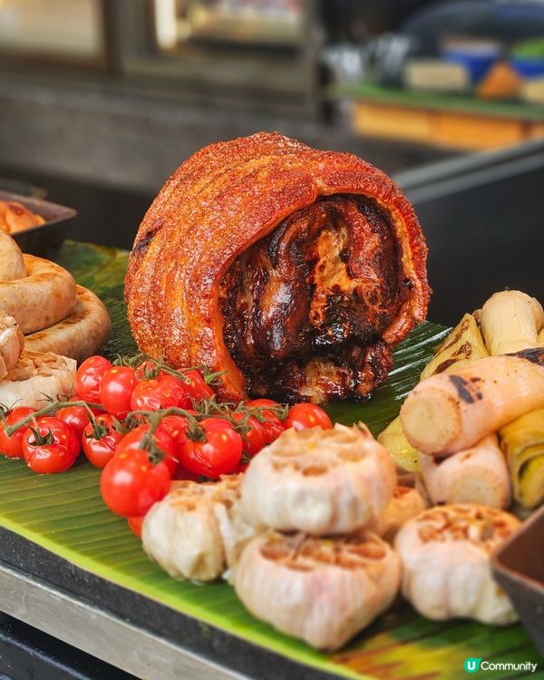 香港也有阿根廷炭火燒烤! 灣仔君悅池畔 Brunch🔥🥩