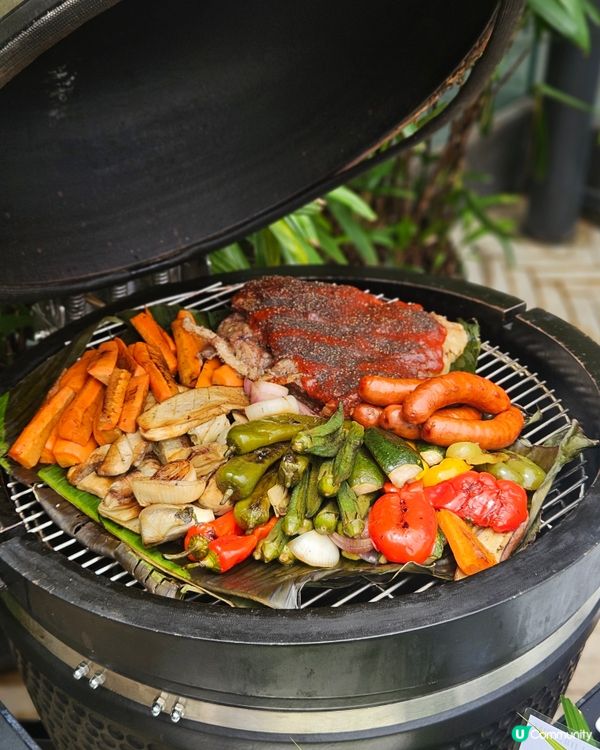 香港也有阿根廷炭火燒烤! 灣仔君悅池畔 Brunch🔥🥩