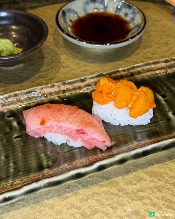 一次過滿足哂‼️ Omakase + 鐵板燒