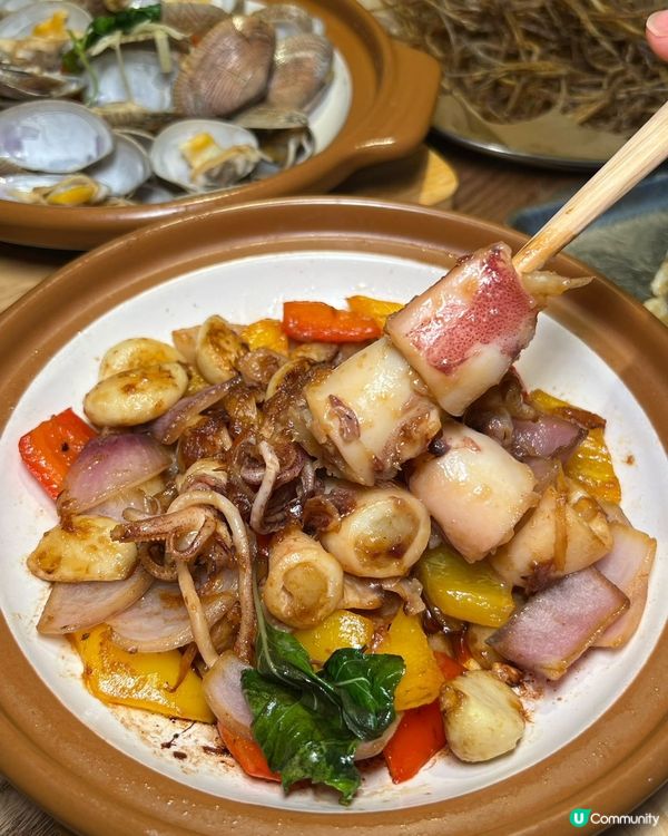 串殿2.0 😋 噴火燒海鮮！