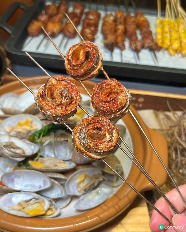 串殿2.0 😋 噴火燒海鮮！