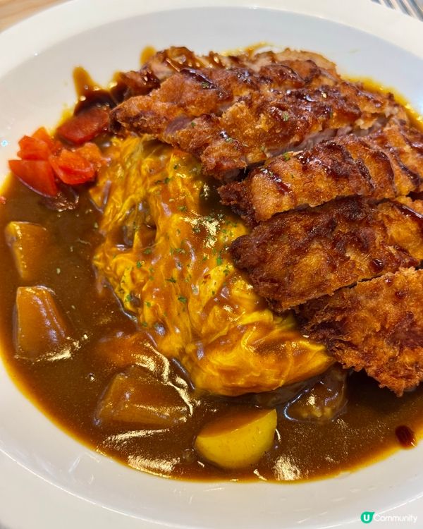 灣仔必食日式咖喱蛋包飯🍛  