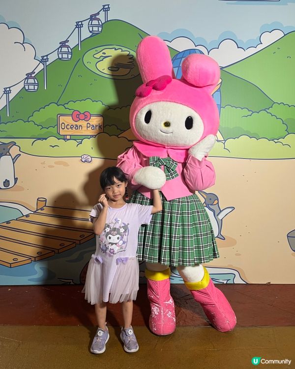海洋公園 🎀My Melody零距離見面影相攻略 #039