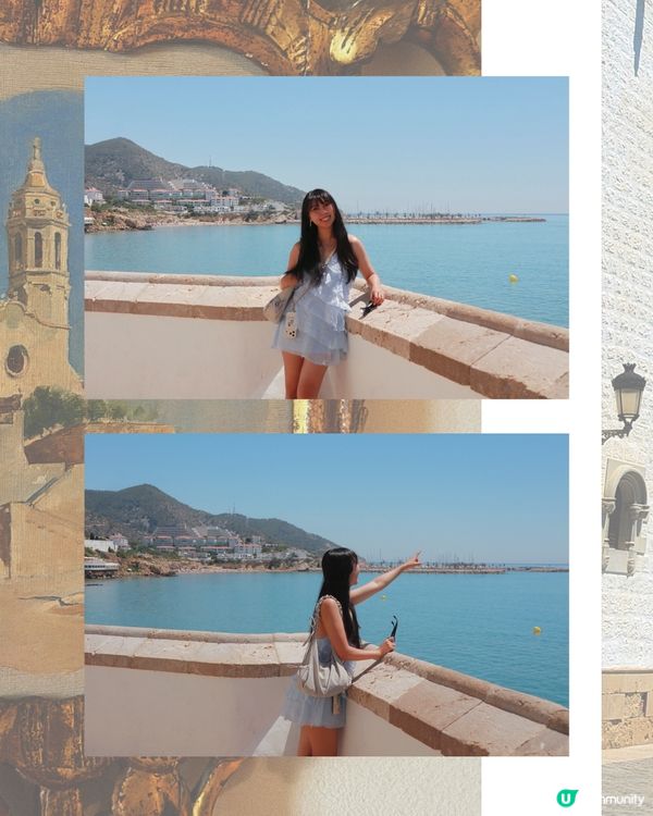 巴塞海邊陽光與海灘小鎮 - Sitges