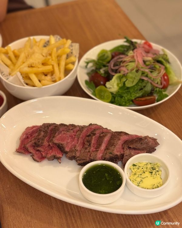 沙田$288 60分鐘任食牛扒 薯條 沙律