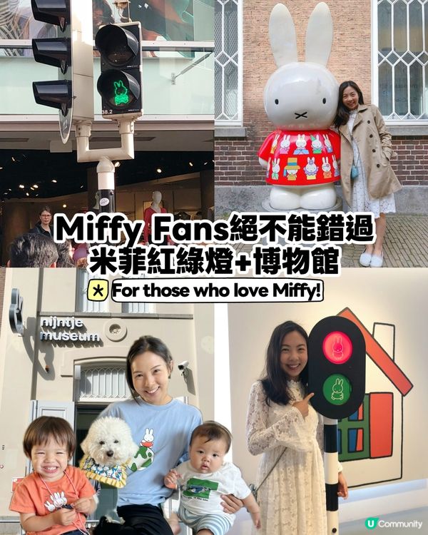 🐰全球唯一Miffy紅綠燈🚥米菲迷絕不能錯過