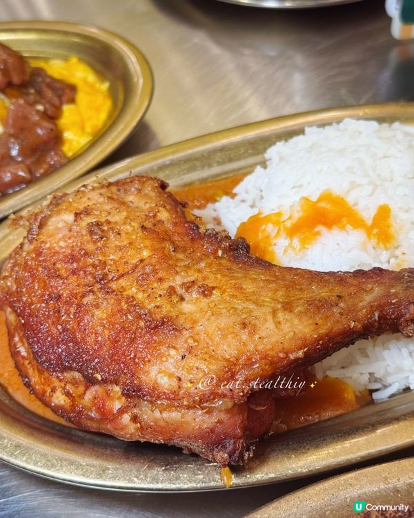 旺角老荔冰室🥢 滑蛋沙嗲牛肉飯係愛！😋
