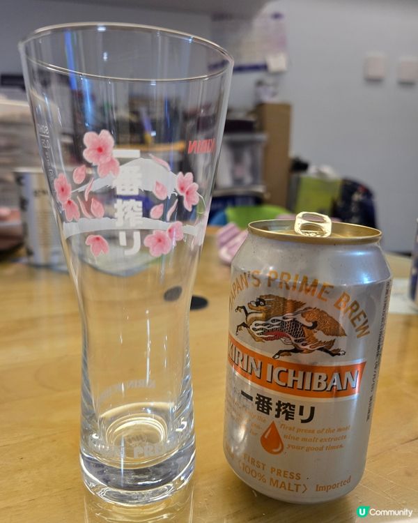 【多謝社群櫻花套裝】麒麟一番榨春季限定! 開箱粉色櫻花摺疊傘