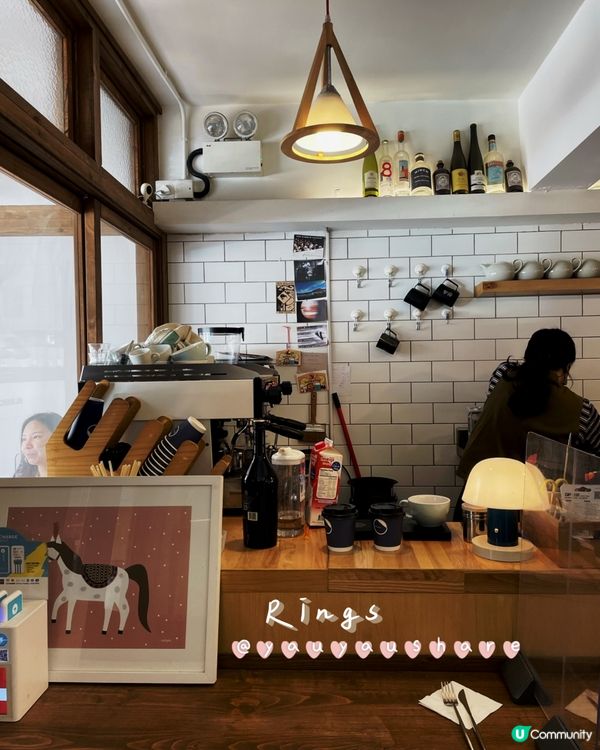 忙裏偷閒嘅木系角落｜ RINGS cafe✨