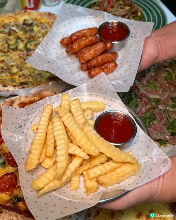 暖光窯爐豹紋薄餅 🤤🍕 必試🤤