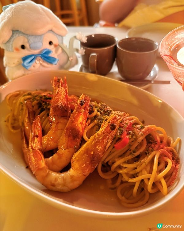 Dinner date 😋🍝✨！