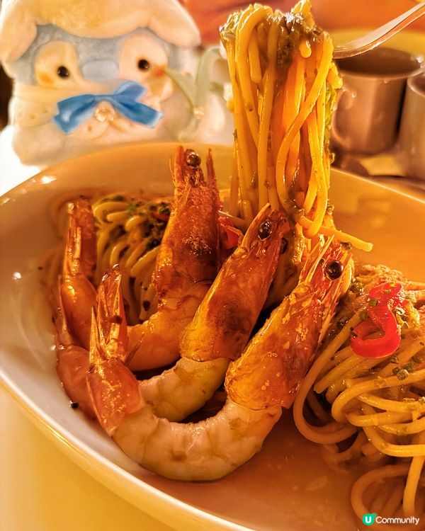 Dinner date 😋🍝✨！
