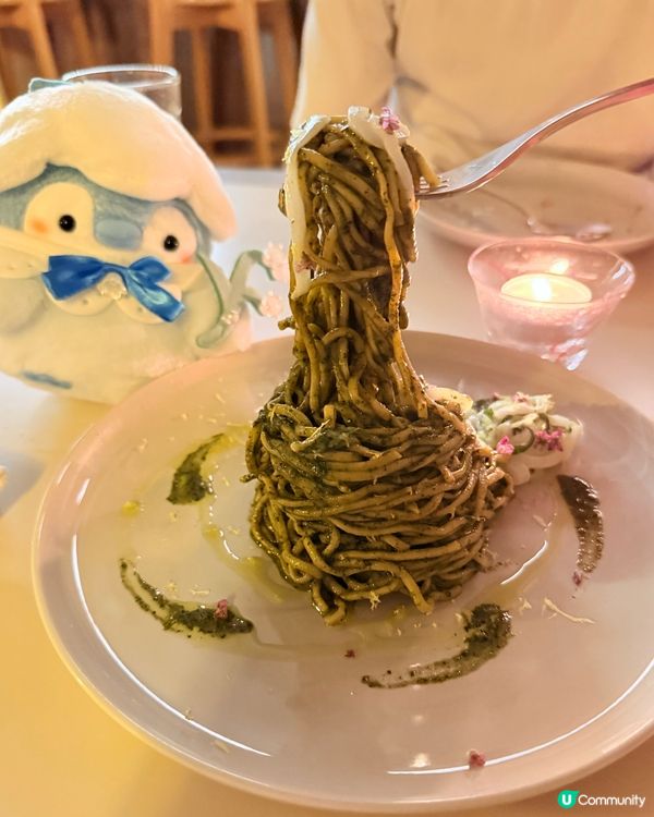 Dinner date 😋🍝✨！