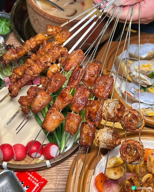 現場噴火烤海鮮！這間撸串聖殿太好食了