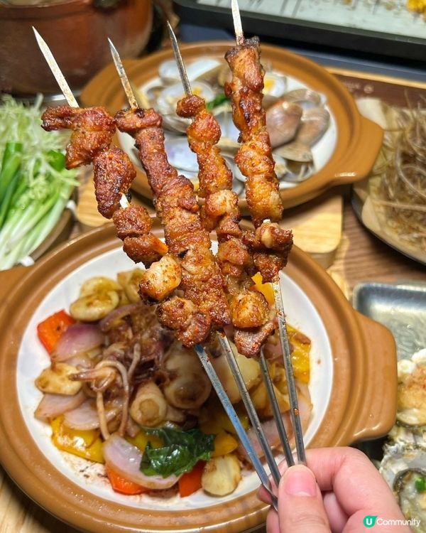 現場噴火烤海鮮！這間撸串聖殿太好食了