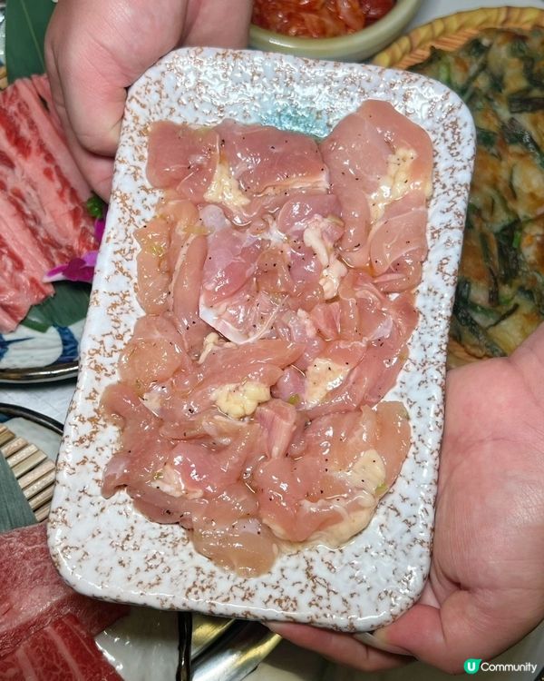 靈魂牛肉醬無限續！虎丸燒肉嘅米飯、生菜隨便加！